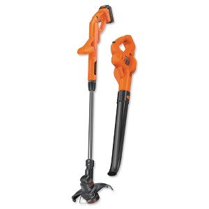Black & Decker LCC221 20V MAX Lithium-Ion Cordless String Trimmer and Sweeper Combo Kit (1.5 Ah) - 1 of 4