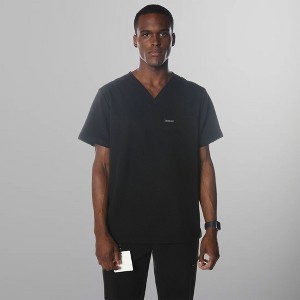 Members Only Men's Brighton V-Neck Scrub Top - 1 of 4