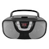 Proscan® CD/Radio Boom Box, PRCD1025 (Black) - 3 of 4