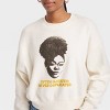 Black History Month Women's Legendary Rootz Never Duplicated Cropped Pullover Sweater - Ivory - image 4 of 4