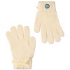Memoi Girls Bow-Trimmed Rayon-Blend Cozy Cuffed Knit Gloves - 2 of 3