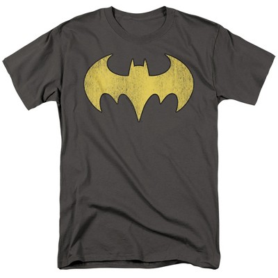 Men's DC Batgirl Logo Distressed T-Shirt