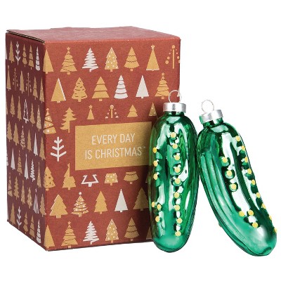 Every Day is Christmas Glass Christmas Tree Ornament, Gift for Every Christmas