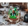 Silver Buffalo National Lampoon's Christmas Vacation Merry Clarkmas Stemless Glass | 20 Ounces - 4 of 4