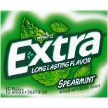 Extra Spearmint Sugarfree Gum - 15ct