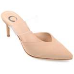 Journee Collection Womens Ollie Mules Low Stiletto Pointed Toe Pumps