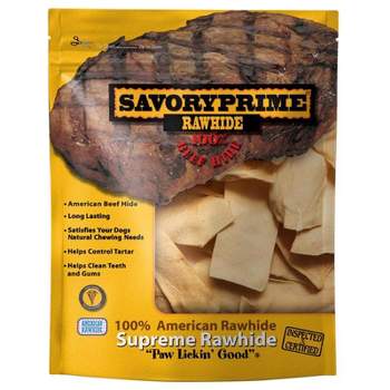 Savory Prime All Size Dogs All Ages Rawhide Chips Chicken 6 in. L 1 pk