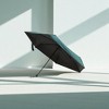 Unique Bargains Umbrella 6-Rib Flat 50% Fold Mini Parasol Full Shading-Sun Protection Impact Cloth 34.25"x20.47" 1 Pcs - 2 of 4