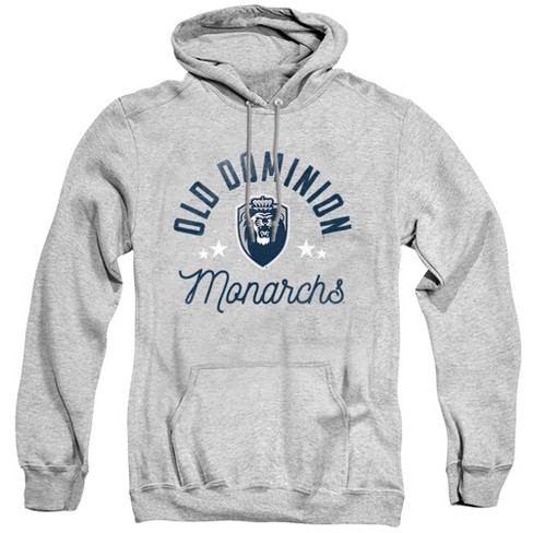 Campus Lab Old Dominion University Official Monarchs Unisex Adult Pull over Hoodie Athletic Heather Small Target