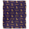 Lipscomb University Logo Pattern Silky 50x60 Blanket, 1 Sided - 2 of 4