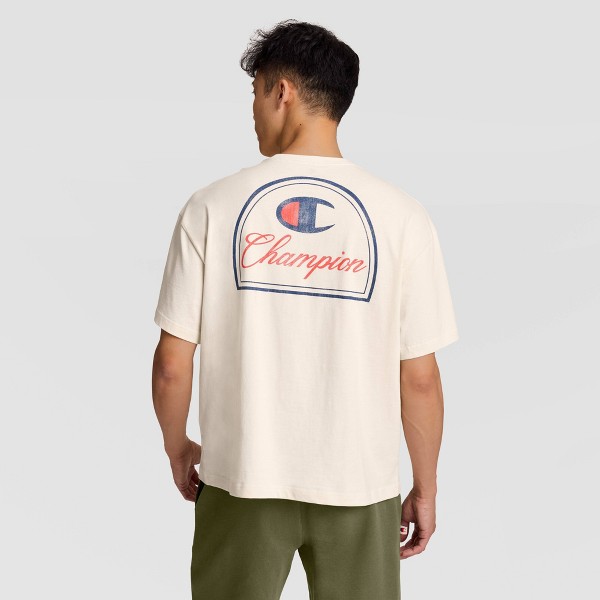Camiseta gráfica Champion para hombre - Algodón sin blanquear 2
