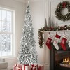 Hyleory 6 ft. Fully Decorated Pre-Lit Pop Up Artificial Christmas Tree with 150 LED Lights - 2 of 4