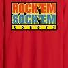 Men's - Rock 'Em Sock 'Em Robots - Rock 'Em Sock 'Em Logo Long Sleeve Graphic T-Shirt - 2 of 3