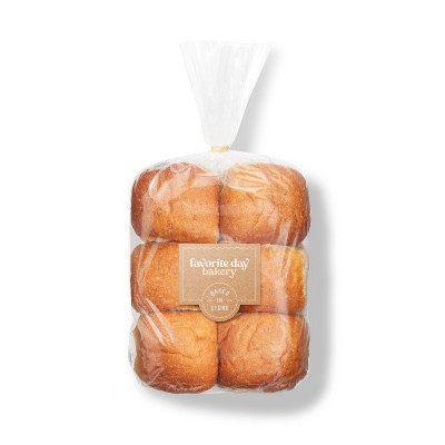 Wheat Dinner Rolls - 14oz/12ct - Favorite Day™