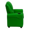 Emma and Oliver Contemporary Kids Recliner with Cup Holder and Headrest - 4 of 4