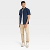 Men's Big & Tall Short Sleeve Collared Button-Down Shirt - Goodfellow & Co™ - 3 of 3