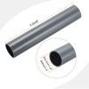 Unique Bargains Water Plumb DIY Crafts High Impact Rigid Round Pipes 8" Length ID 1.35" OD 1.5" Light Grey - 2 of 4