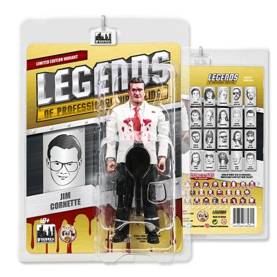 Legends of Professional Wrestling Series Action Figures: Jim Cornette [Bloody Variant]