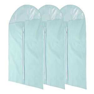 Unique Bargains Dustproof Thickened Garment Bag 3 Pcs - 1 of 4