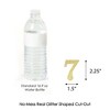Big Dot of Happiness Gold Glitter 7 - No-Mess Real Gold Glitter Cut-Out Numbers - 7th Birthday Party Confetti - Set of 24 - 3 of 4