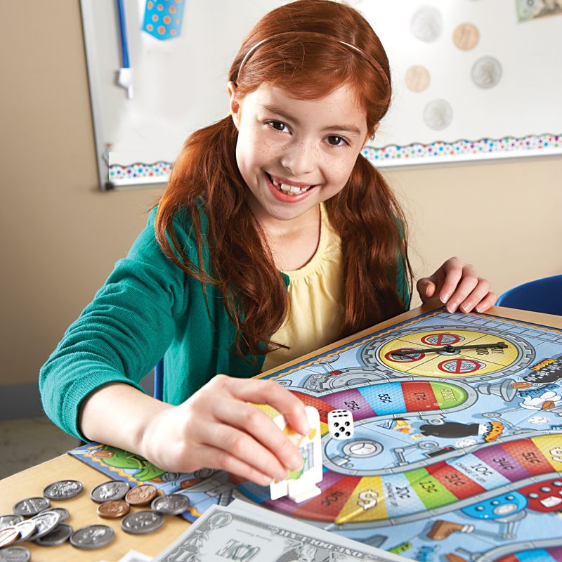 Learning Resources Money Bags Coin Value Game, Ages 7+, 4 of 7