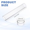 Unique Bargains High Impact Rigid Clear Pipe 1 Pc - 2 of 4