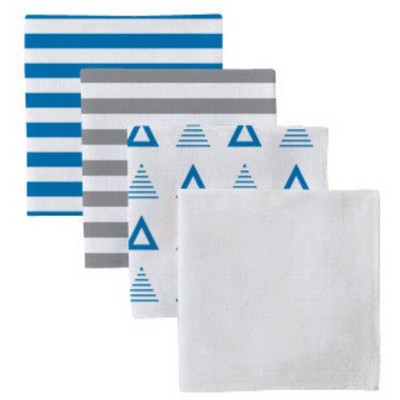 Pure Fiber Kid's Striped Rayon Bamboo Swaddle Set