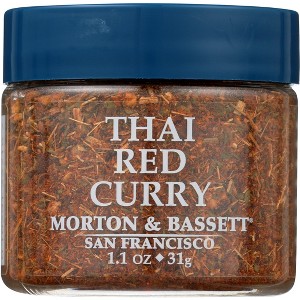 Morton & Bassett Seasoning Curry Thai Red - Pack of 3 - 1.1 oz - 1 of 2