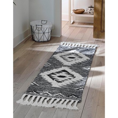 Unique Loom Mesa Papago Geometric Indoor Hand Made Fringe Area Rug