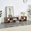 Dexmalle 2 Shelf Bookcase L-Shaped TV Console Stand - 2 of 4