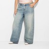 Women's Low-Rise Wide Leg Baggy Jeans - Wild Fable™ - 2 of 3