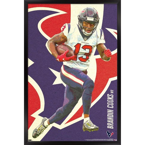 Trends International Nfl Houston Texans - Brandin Cooks 22 Framed Wall ...