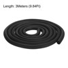 Unique Bargains Solid Foam Rubber Round Soundproof DIY Weather Seal Strip - 3 of 4
