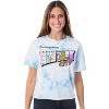 Seven Times Six To All The Boys Juniors' Greetings From New York City Tie Dye Crop T-Shirt Multicoloured - image 3 of 4