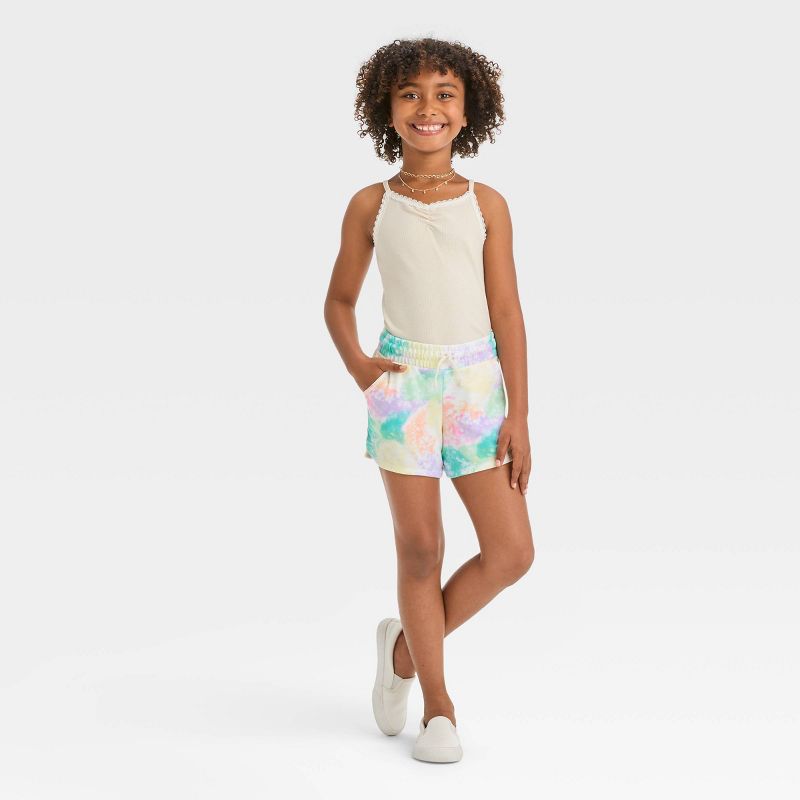 Girls' Knitted Pull-On Shorts - Cat & Jack™, 4 of 5