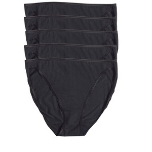 Felina | So Smooth Modal Hi Cut Panty | Hi Leg Opening Panties for Women | 5-Pack - 1 of 1