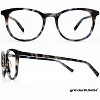 grinderPUNCH Classic Reading Glasses for Women and Men Blue Light Blocking Readers Stylish Readers with Spring Loaded Hinges (Tortoise Whiskey, 3.00x) - 2 of 4