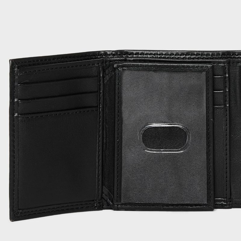 Men&#39;s RFID Trifold Wallet - Goodfellow &#38; Co&#8482; Black, 6 of 8