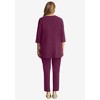 Jessica London Women's Plus Size 2-Piece Stretch Knit Mega Swing Set - 3 of 4