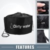 Unique Bargains RV Sewer Hose Storage Bag RV Hose Storage Bag RV Bag Camper Utility Bag Black 18"x10" - 2 of 4