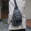 MKF Collection Kace M logo Printed Vegan Leather Women’s Sling Bag by Mia K - 3 of 4