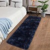 Shaggy Area Rug Modern Indoor Plush Fluffy Rugs Soft and Comfy Velvet Faux Fur Carpet Rugs for Bedroom Living Room Nursery - 2 of 4