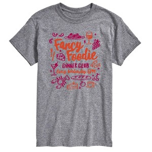 Men's - Instant Message - Fancy Foodie Short Sleeve Graphic T-Shirt - 1 of 4