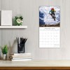 2026 Square Wall Calendar, Mountain Biking, 16-Month Lifestyles Theme with 180 Reminder Stickers (30x30 cm) - 2 of 4