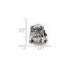 Black Bow Jewelry Sterling Silver Bulldog Bead Charm - 3 of 4