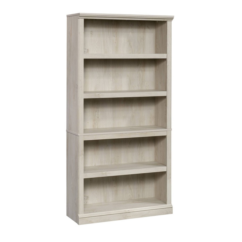 Photos - Wall Shelf Sauder 69.764"Decorative Bookshelf Chestnut - : 5-Shelf Storage, Adjustable 