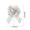 Unique Bargains Bright Color Plastic Gift Wrapping Bows 10 Pcs - 2 of 4