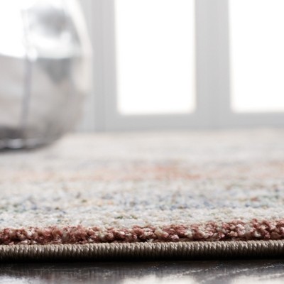 Handmade Blue Synthetic Square Area Rug 59"