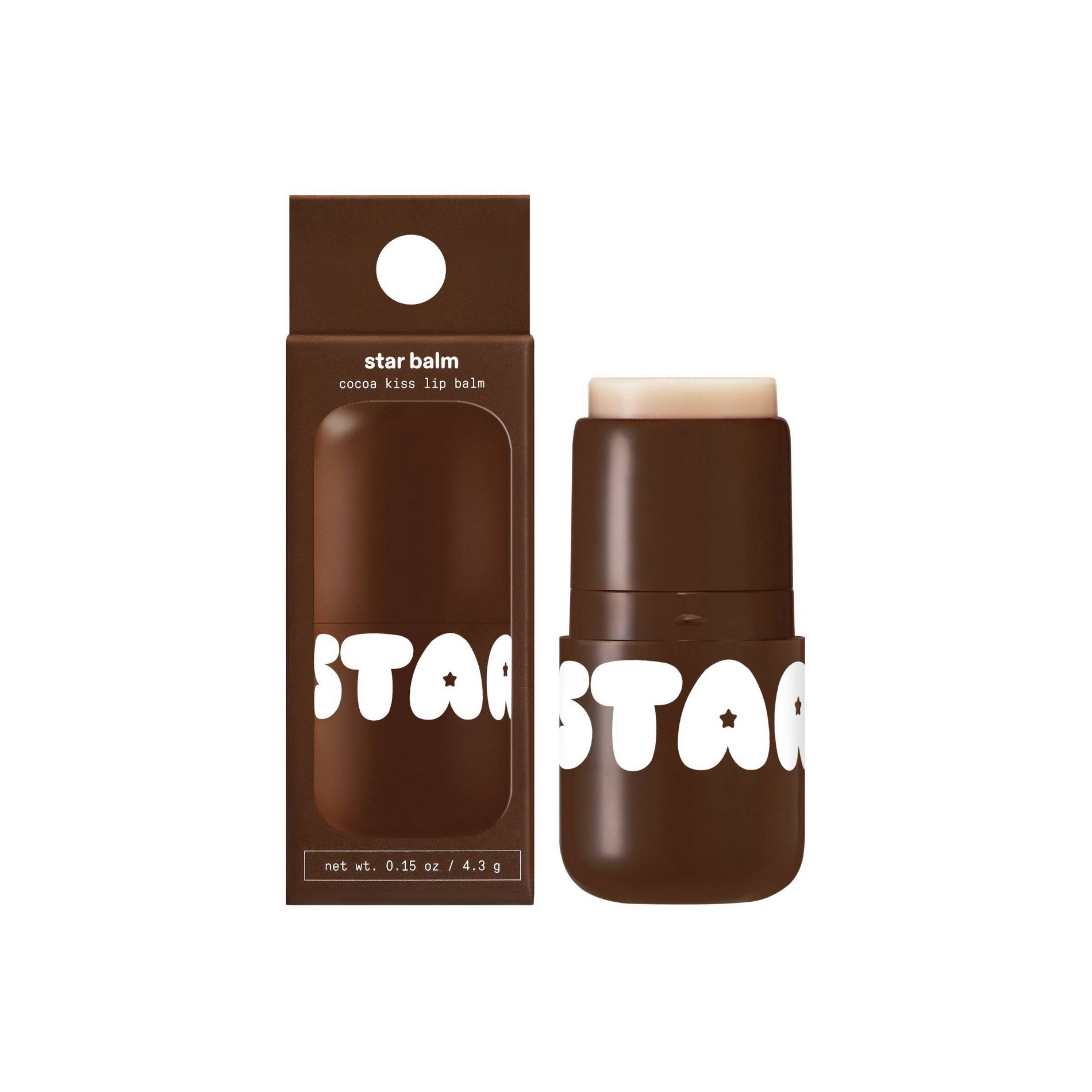 Starface Star Balm Cocoa Lip Balm - 0.15oz