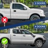 Unique Bargains Repair Cab Corner Panel for Ford F-150 Crew Cab 4 Door 04-08 1988-113 Black 1Pair - 3 of 4